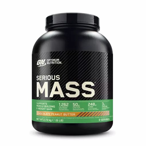 Optimum Nutrition Serious Mass Gainer Chocolate Peanut Butter 2.73 kg (8 Servings) Colombia | 4387BZQOX