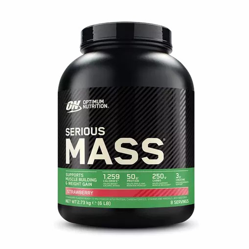 Optimum Nutrition Serious Mass Gainer Strawberry 2.73 kg (8 Servings) Colombia | 8705FKVER